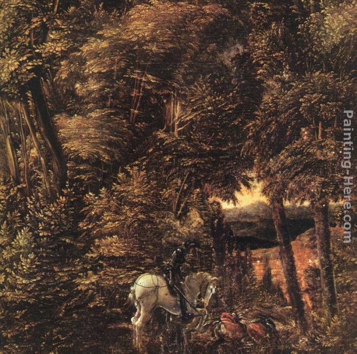 Denys van Alsloot Saint George In The Forest